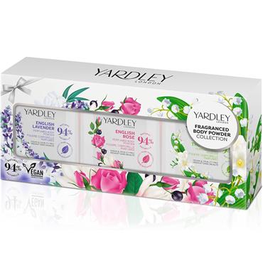 YARDLEY PERFUMED POWDER TRIO GIFT SET