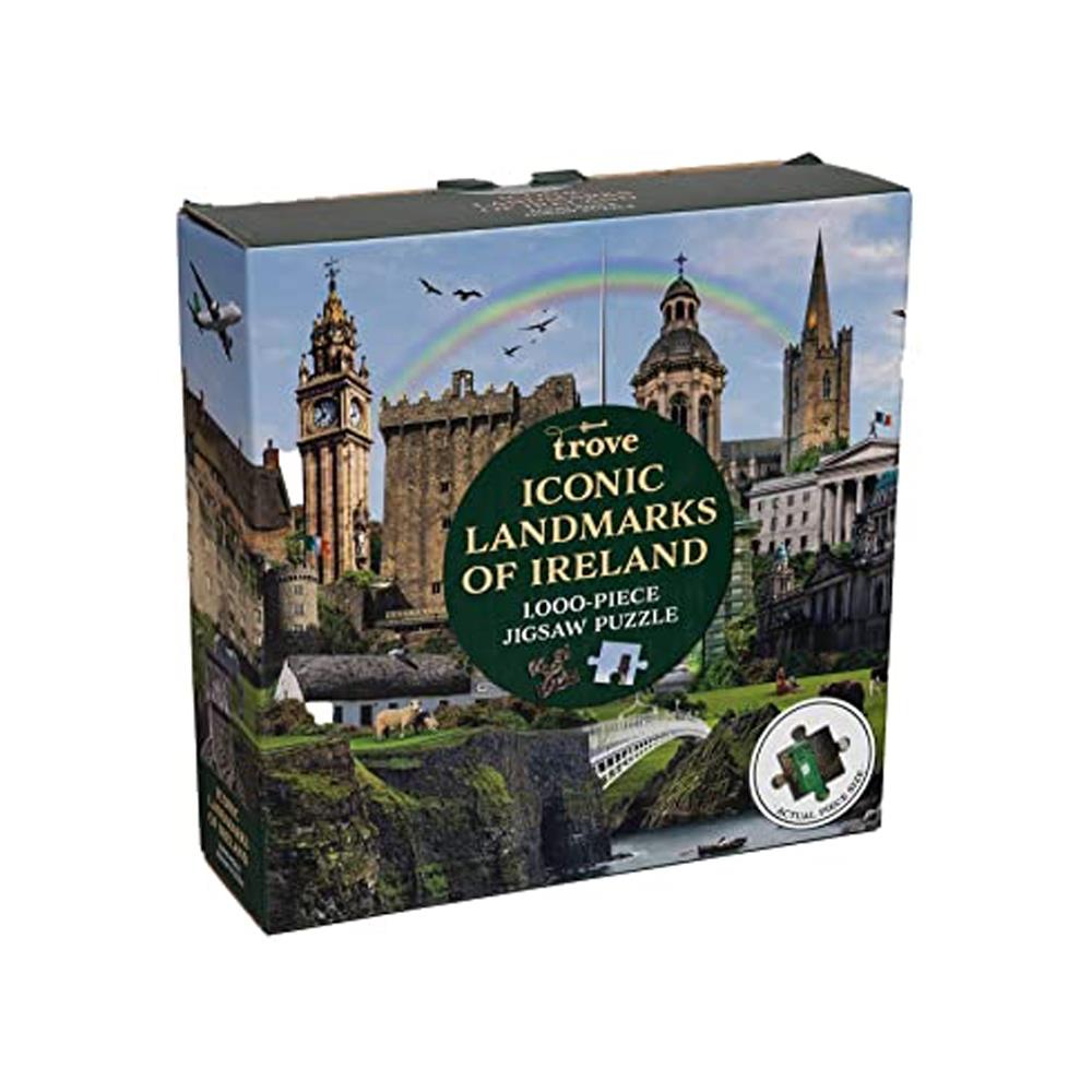 ICONIC LANDMARKS OF IRELAND 1000 PIECE JIGSAW PUZZLE CH Tralee Ireland
