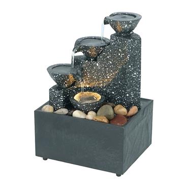 TABLETOP CASCADING FOUNTAIN LED