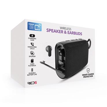 WIRELESS SPEAKER AND EARBUDS