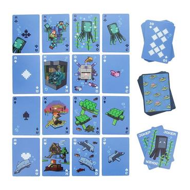 MINECRAFT WATERPROOF PLAYING CARDS