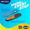 SCHOLL GEL ACTIV WORK AND BOOT ENERGETIC FEET INSOLE SIZE SMALL 3.5-7.5