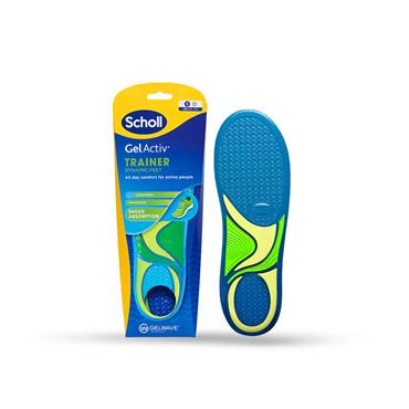 SCHOLL GEL ACTIV TRAINER DYNAMIC FEET SIZE SMALL 3.5-7.5