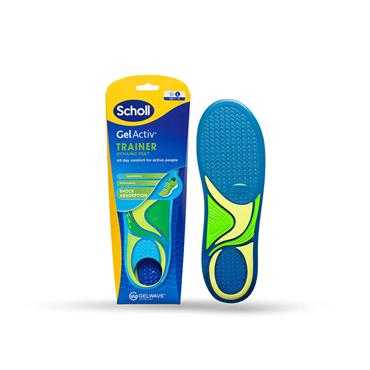 SCHOLL GEL ACTIV TRAINER DYNAMIC FEET INSOLE SIZE LARGE 7-12