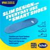 SCHOLL GEL ACTIV FORMAL SUPPORTED FEET INSOLE SIZE LARGE 7-12