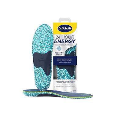 DR SCHOLLS 24 HOUR ENERGY INSOLES LARGE