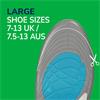 DR.SCHOLLS RUN INSOLE - LARGE