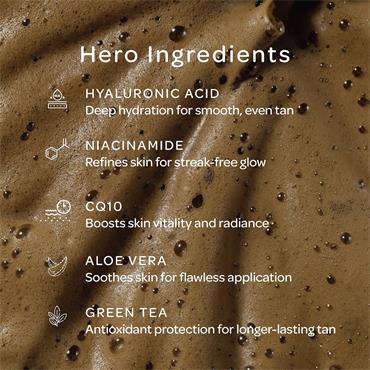 ANNALIVIA TAN STUDIO MOUSSE MEDIUM-DARK 200ML