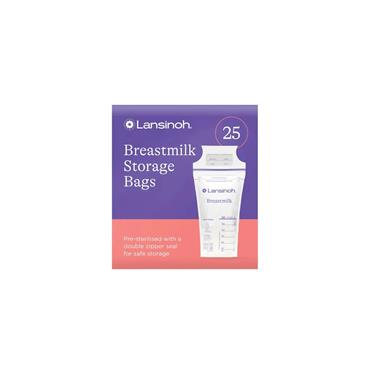 LANSINOH 25 BREASTMILK STORAGE BAGS