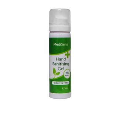 MEDISENS HAND SANITISING GEL 50ML