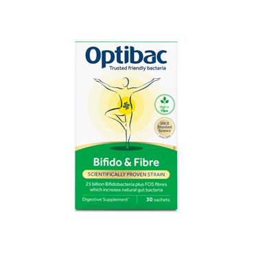 OPTIBAC BIFIDO & FIBRE PROBIOTICS - 30 SACHETS
