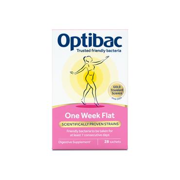 OPTIBAC ONE WEEK FLAT 28 DAY COURSE PROBIOTICS
