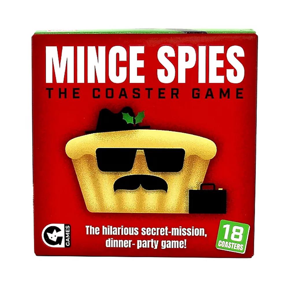 Mince Spies Coaster Game box view