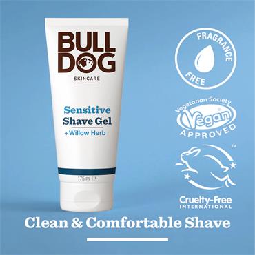 SENSITIVE SHAVE GEL + WILLOW HERB