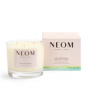 NEOM FEEL REFRESHED 3 WICK SCENTED CANDLE