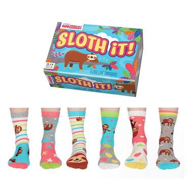 SOCK ACADEMY SLOTH GIFTBOX