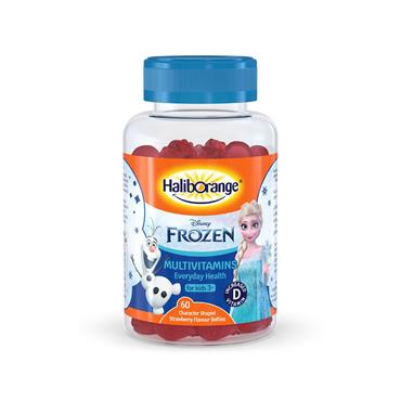 HALIBORANGE FROZEN MULTIVITAMINS EVERYDAY HEALTH 60 STRAWBERRY FLAVOURED SOFTIES