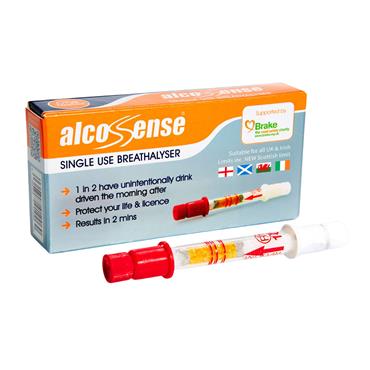 ALCOSENSE SINGLE USE BREATHALYSER