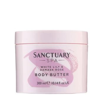 WHITE LILY AND DAMASK ROSE BODY BUTTER 300ML