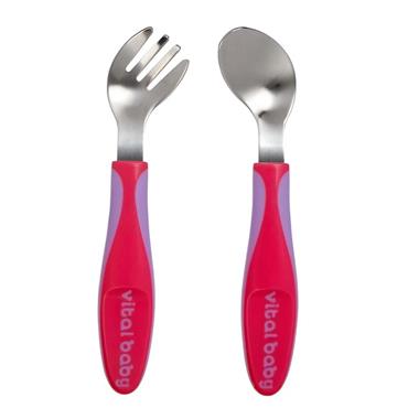 VITAL BABY GROWINGUP ANGLED CUTLERY