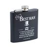 BEST MAN HIP FLASK
