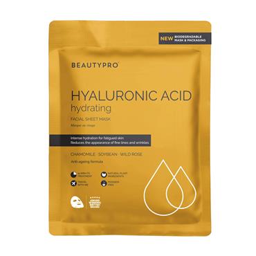 BEAUTYPRO HYALURONIC ACID HYDRATNG FACE MASK
