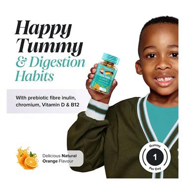 NOVOMINS KIDS FIBRE GUMMIES 30 ORANGE GUMMIES