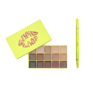 CUPID CASE AND MLX2 BRUSH LIP PALETTE MUTED NUDES
