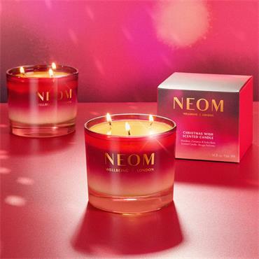 NEOM CHRISTMAS WISH 3 WICK CANDLE 420G