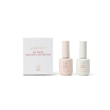 14 DAY MANI GENTLEGELS GEL POLISH BASE COAT AND TOP COAT DUO