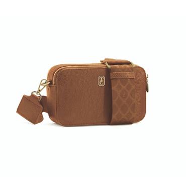 MIAMI MINI CROSSBODY WITH SHOULDER STRAP TAN
