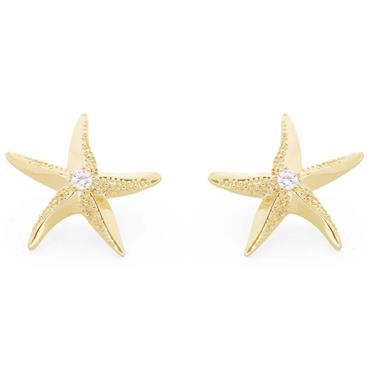 STARFISH EARRINGS GOLD