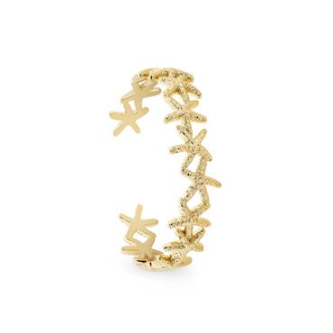 STARFISH BANGLE GOLD