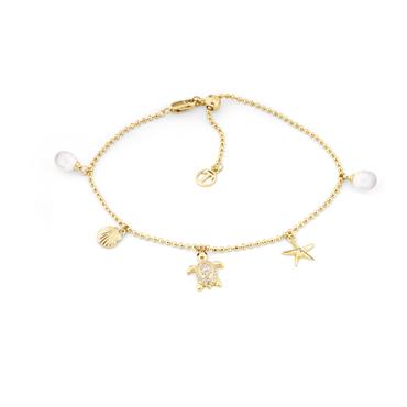 PEARLSHELL STARFISH TURTLE BRACELET