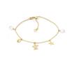 PEARLSHELL STARFISH TURTLE BRACELET