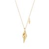 SEA SHELL PENDANT GOLD