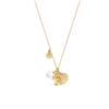 PEARL SHELL CRAB NECKLACE GOLD