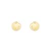 SHELL STUD EARRINGS GOLD