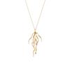 SEAWEED PENDANT GOLD