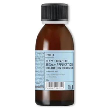 BENZYL BENZOATE 25% W/V APPLICATION CUTANEOUS EMULSION 150ML