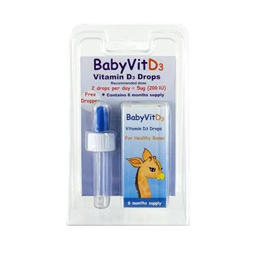 BABY VITAMIN D3 DROPS 10.7ML - 6 MONTH SUPPLY
