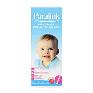 PARALINK PARACETAMOL ORAL SOLUTION 100ML