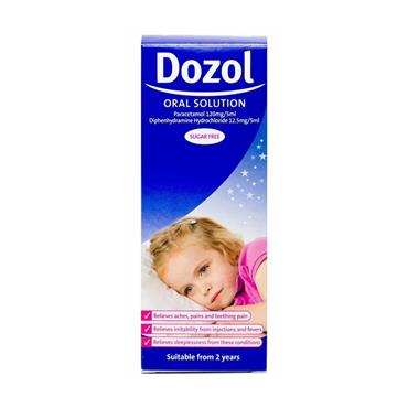 DOZOL SUGAR FREE ORAL SOLUTION 100ML