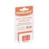 SOFT SILICONE EARPLUGS X 3