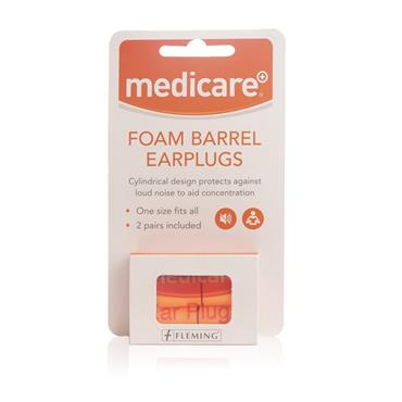 FOAM PVC EARPLUGS 2X PAIRS