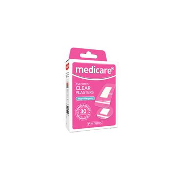 MEDICARE ASSORTED CLEAR PLASTERS 30S