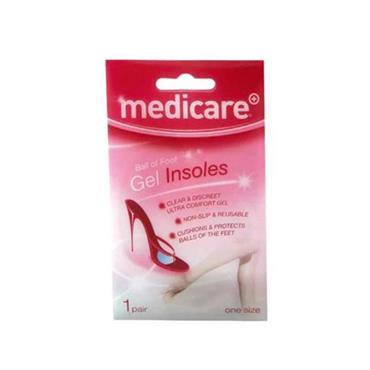BALL OF FOOT GEL INSOLES 1XPAIR