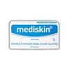 MEDISKIN NITRILE POWDER-FREE EXAM GLOVES LARGE