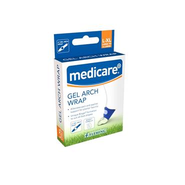 MEDICARE GEL ARCH WRAP LARGE TO X.LARGE