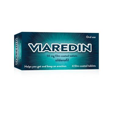 VIAREDIN SILDENAFIL 4 FILM COATED TABLETS